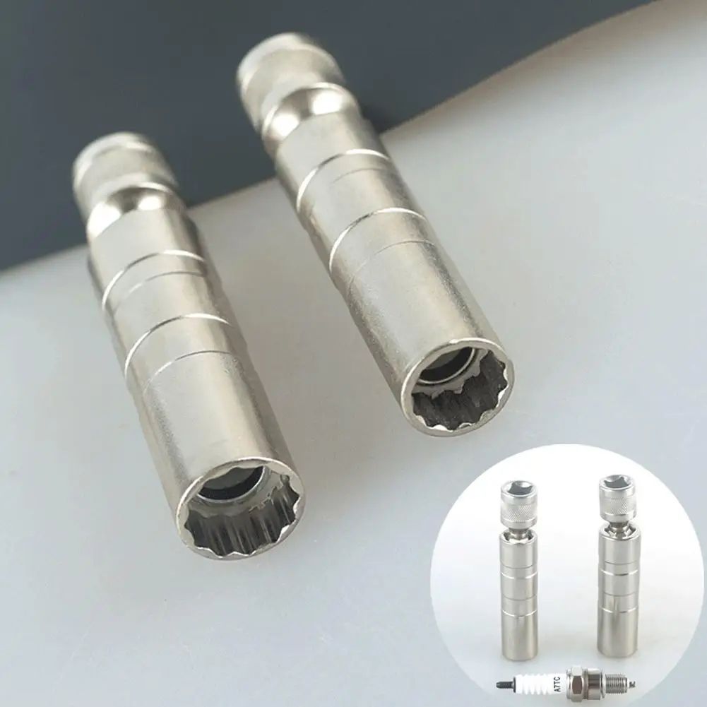 ProMag Magnetic Spark Plug Socket Wrench - 14mm & 16mm Automotive Spark Plug Removal Tool