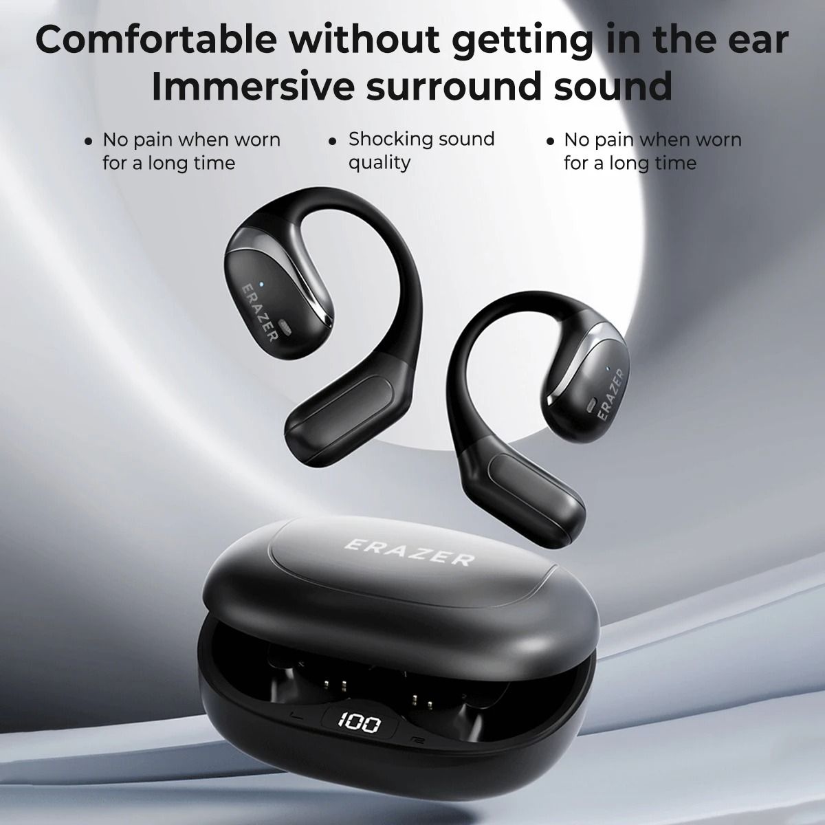 Lenovo ERAZER X9 Wireless Open Ear Bluetooth Headphones