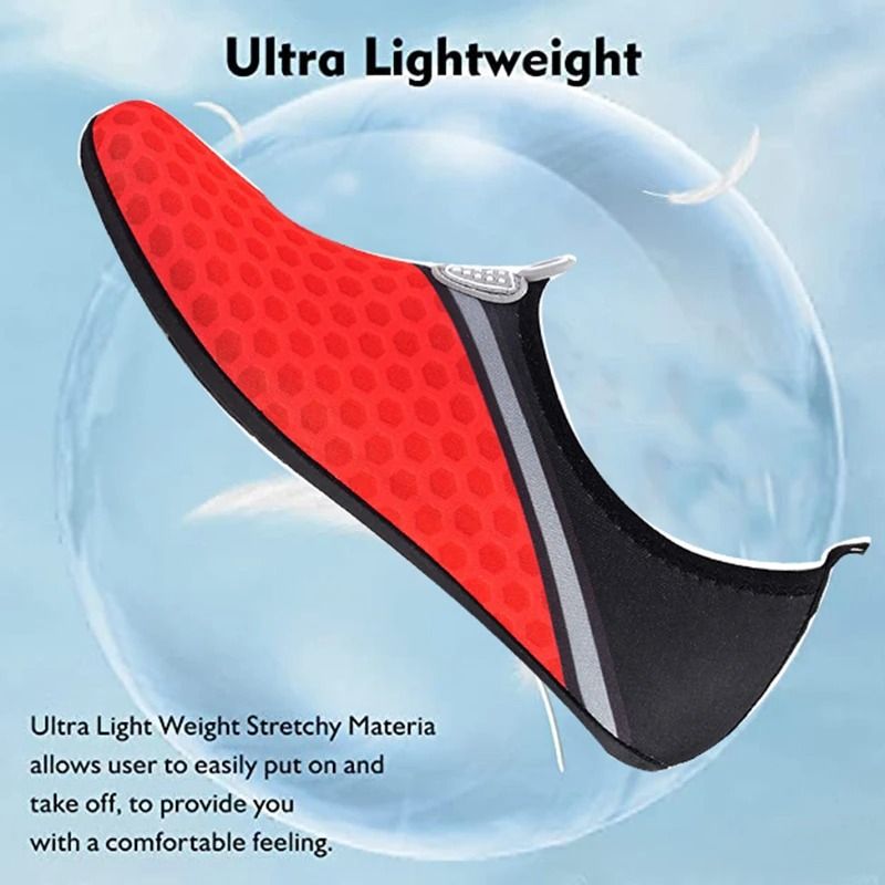 Unisex Water Shoes Quick Dry Non Slip Beach Swim and Aqua Footwear