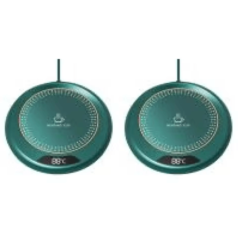 USB Coffee Mug Warmer Coaster – 3-Level Temperature Control 55°C Electric Cup Heating Pad