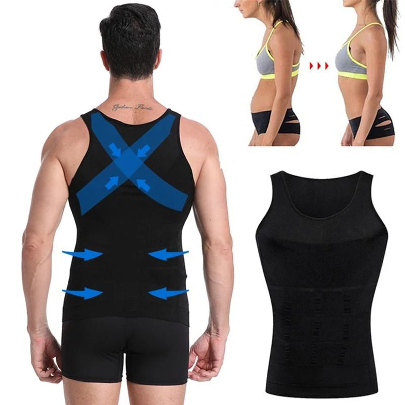 Men Slimming Compression Shapewear Vest