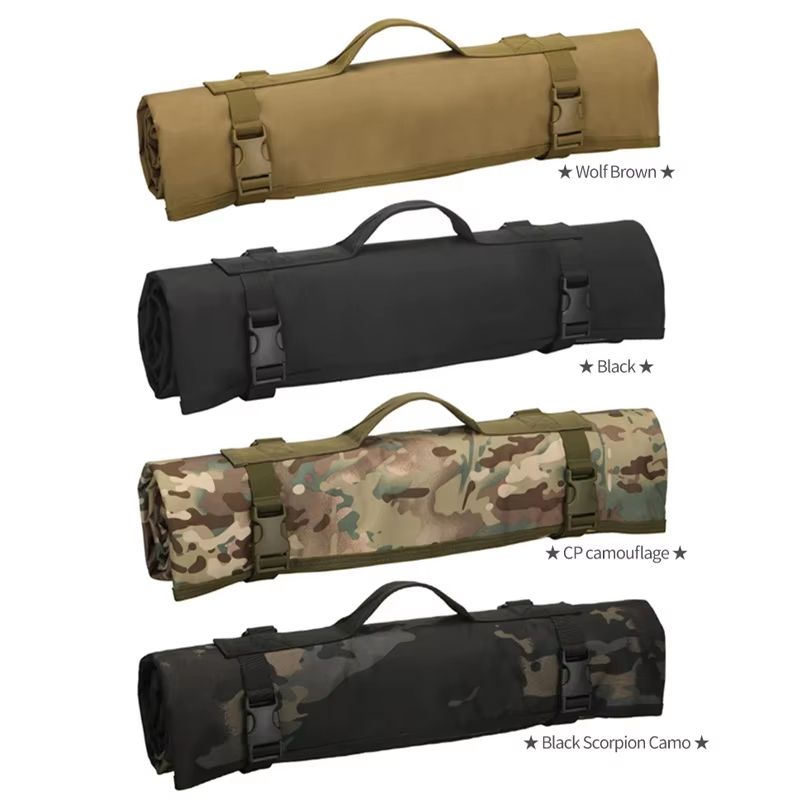 Double-Sided Outdoor Non-Slip Waterproof Shooting Training & Camping Mat 6'7