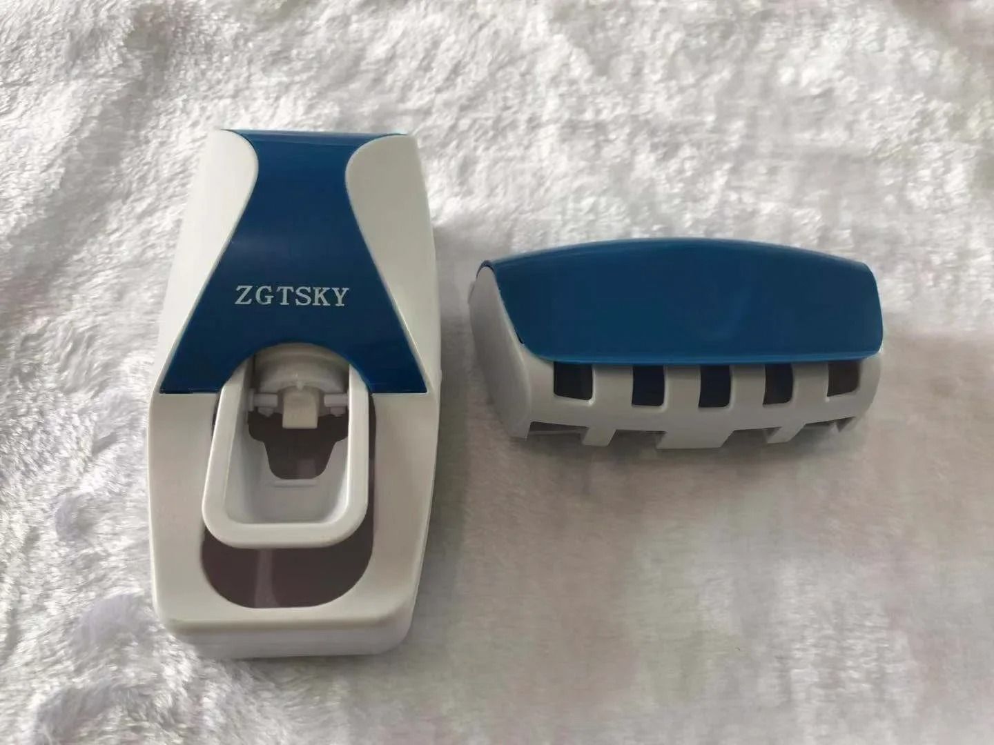 Automatic Toothpaste Dispenser & Holder | Premium Wall-Mount Squeezer & Dust-Proof Bathroom Infrastructure