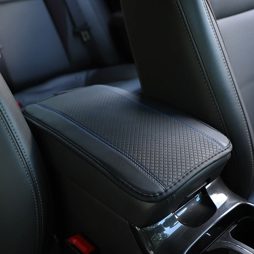 PU Leather Waterproof Car Armrest Cushion Pad
