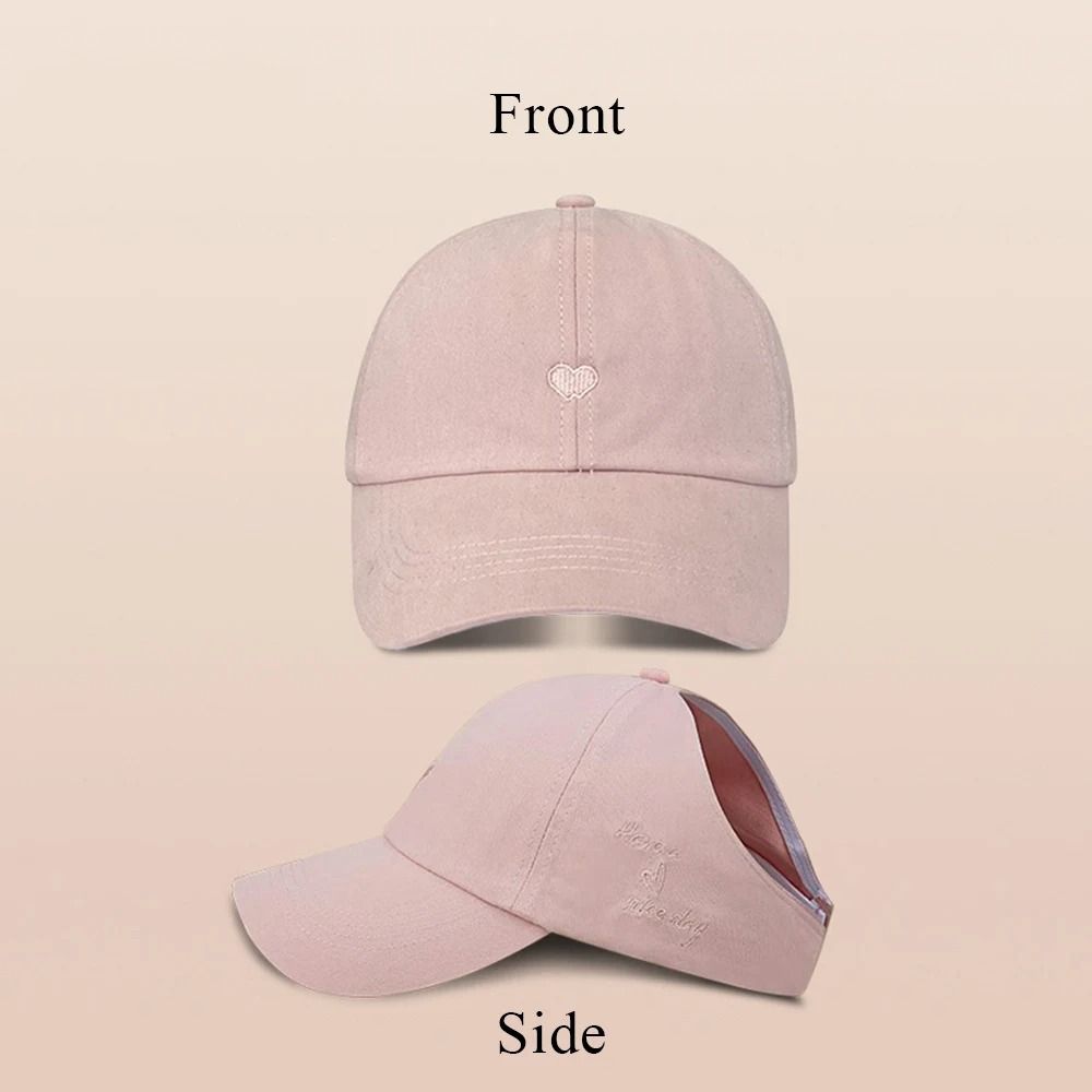 Kids Heart Design Summer Baseball Cap Empty Top Sun Hat