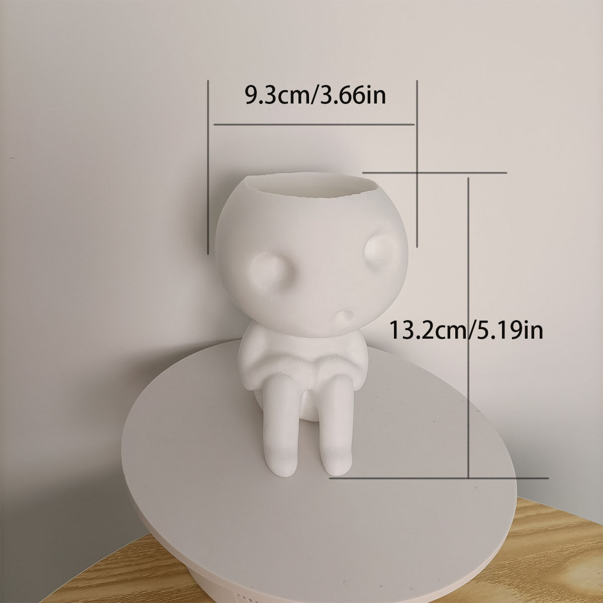 Kodama Tree Spirit Planter Pot Cute indoor plant pot for Succulents Air Plants Decor