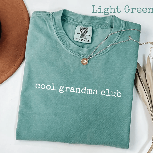 Cool Grandma Club Shirt Trendy Comfort Colors Grandma Gift Tee