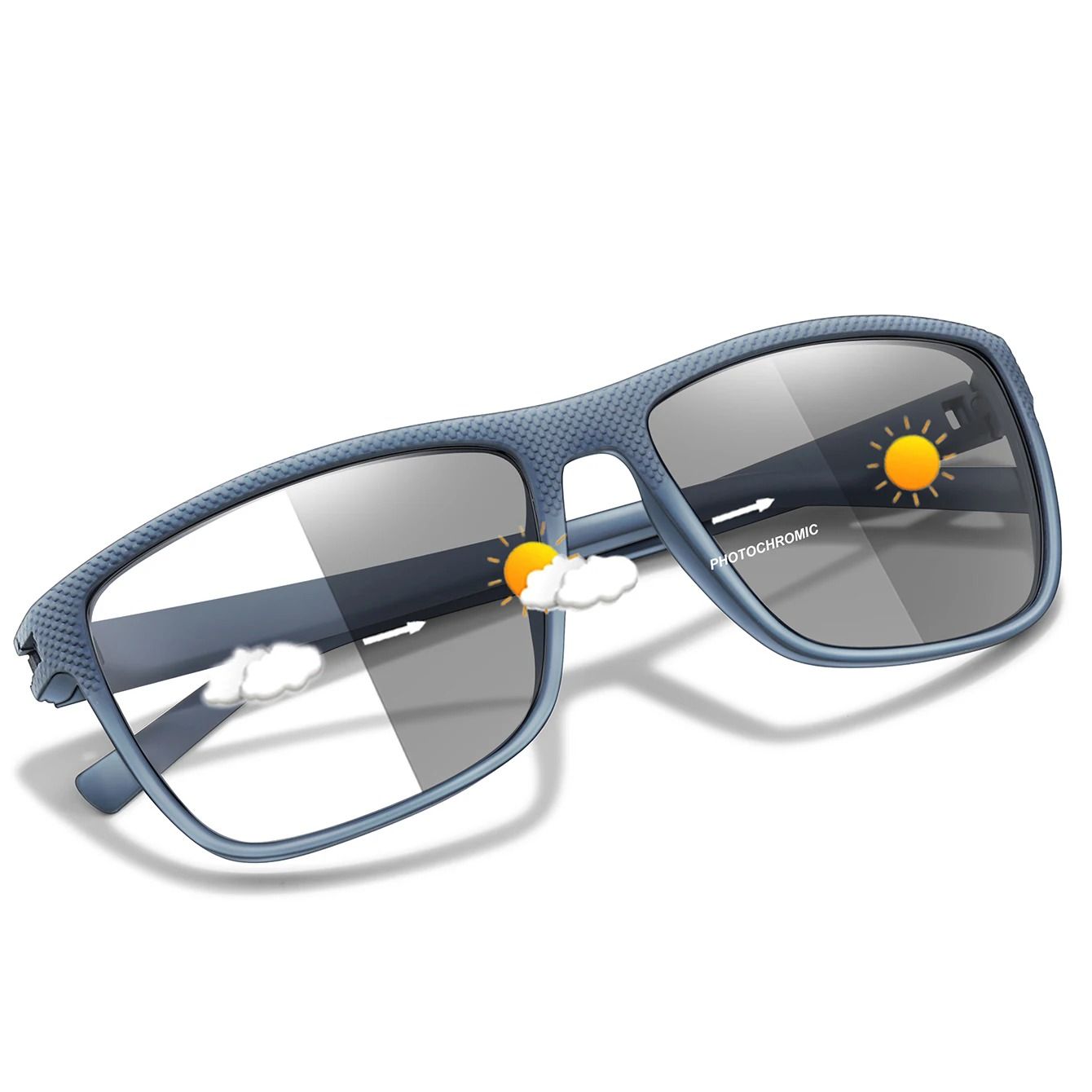 Photochromic Rectangular Reading Glasses