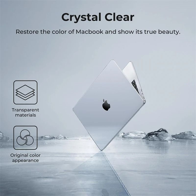 Crystal Clear Laptop Case Hard Shell Cover