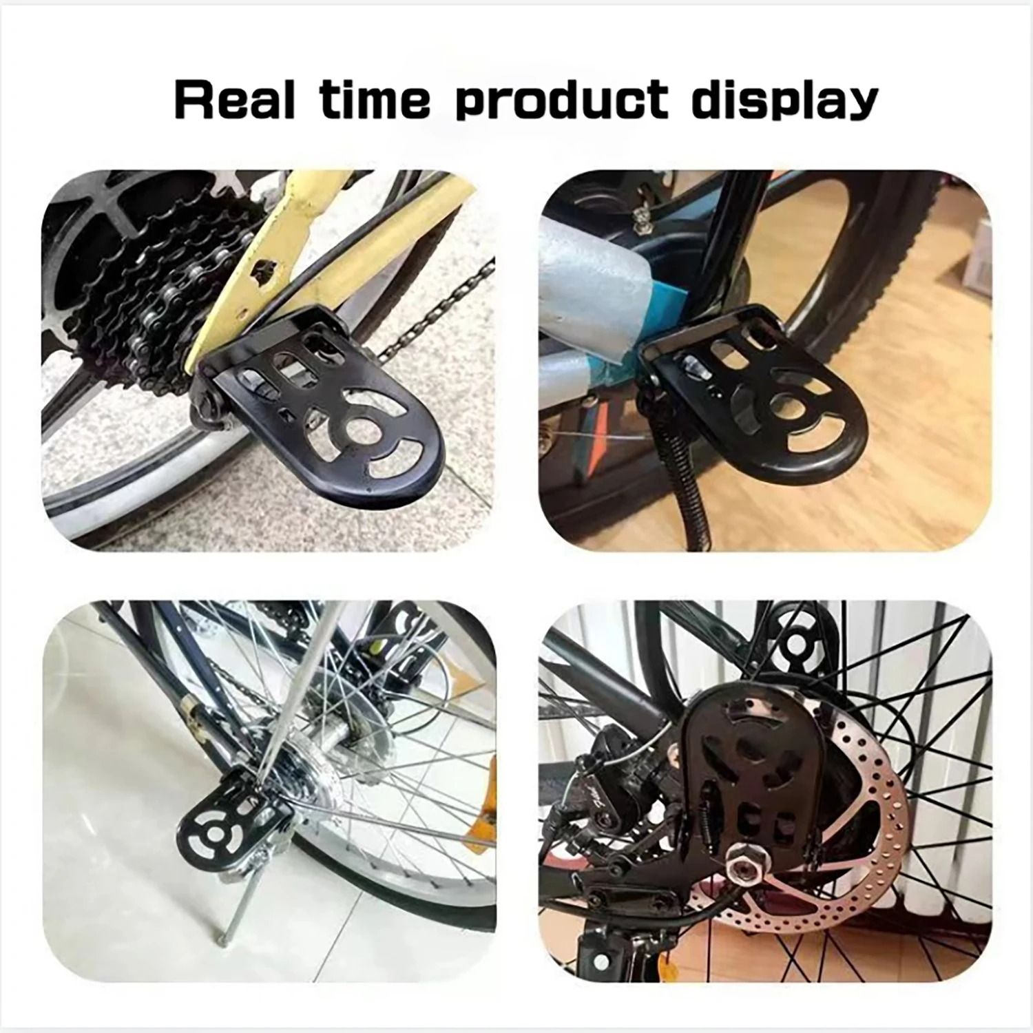 Folding Non Slip Bike Pedal Foot Peg Pair