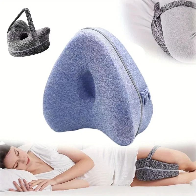 Memory Foam Leg and Knee Support Pillow for Side Sleepers