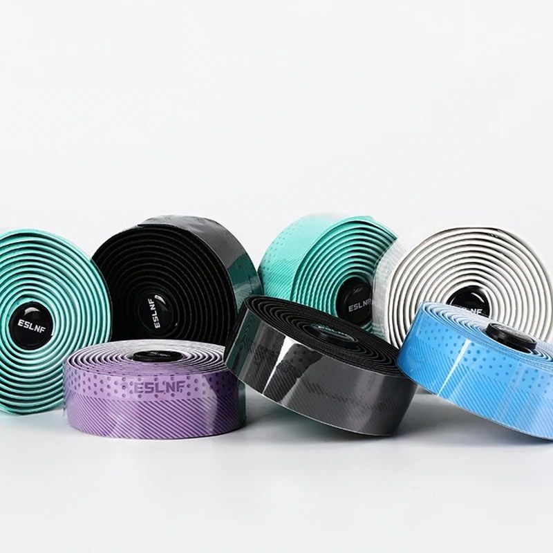 Durable Comfortable Bicycle Handlebar Tape with Non Slip Leather Grip