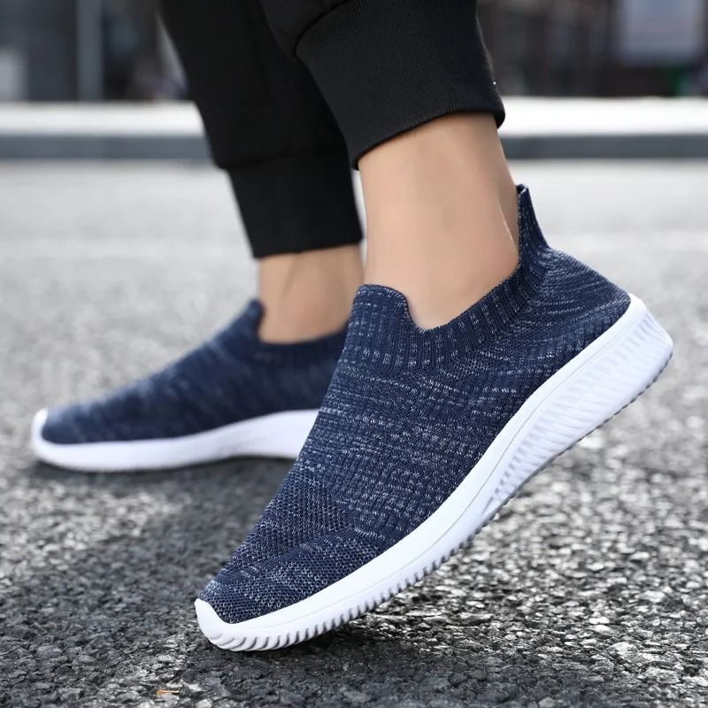 Mesh Men Shoes Breathable Lightweight Sneakers for Casual Walking and Running