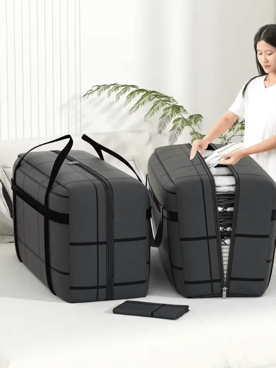 Large Capacity Foldable Travel Duffel Bag – Waterproof Camping & Moving Storage Bag