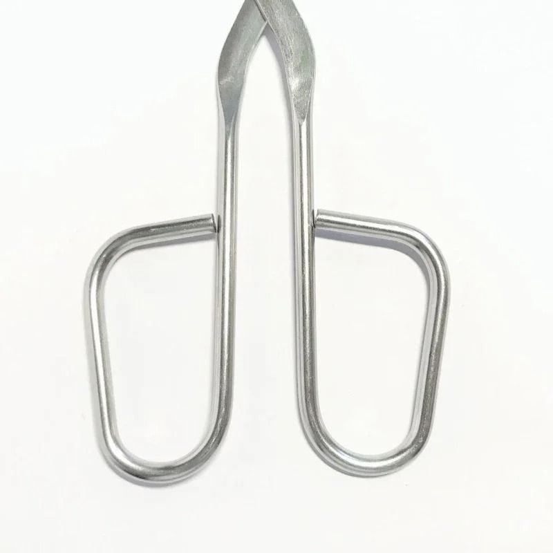 Stainless Steel BBQ Food Tongs Heat Resistant Grill Cooking Clip
