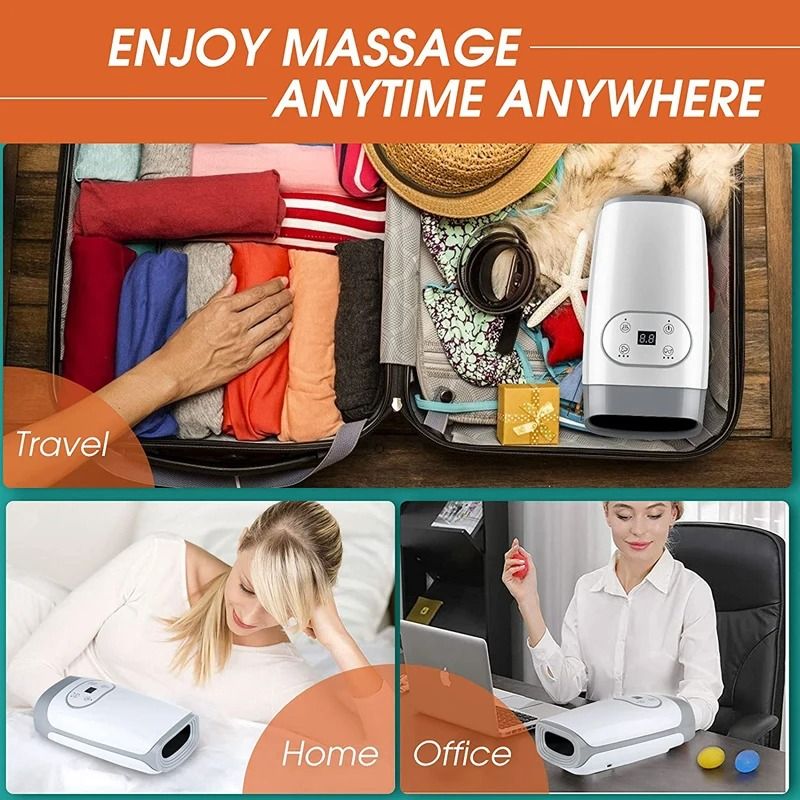 Advanced Air Compression Heated Hand Therapy Device