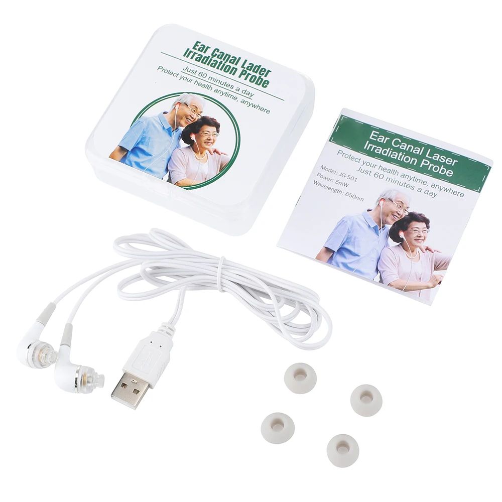 Low Level Laser Ear Therapy Device Gentle Ear Care and Relaxation Tool