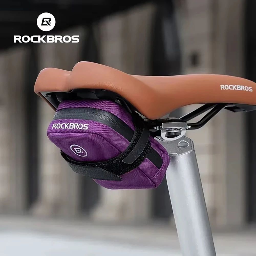 ROCKBROS Mini bike saddle bag Waterproof Compact MTB and Road Under-Seat Pouch