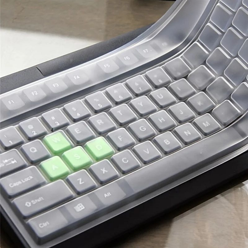 Transparent Silicone Keyboard Protector Cover