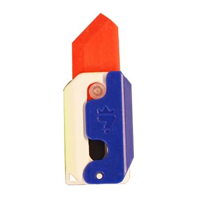 Carrot Fidget Toy Gravity Flip Stress Relief Desk Toy Novelty Gift