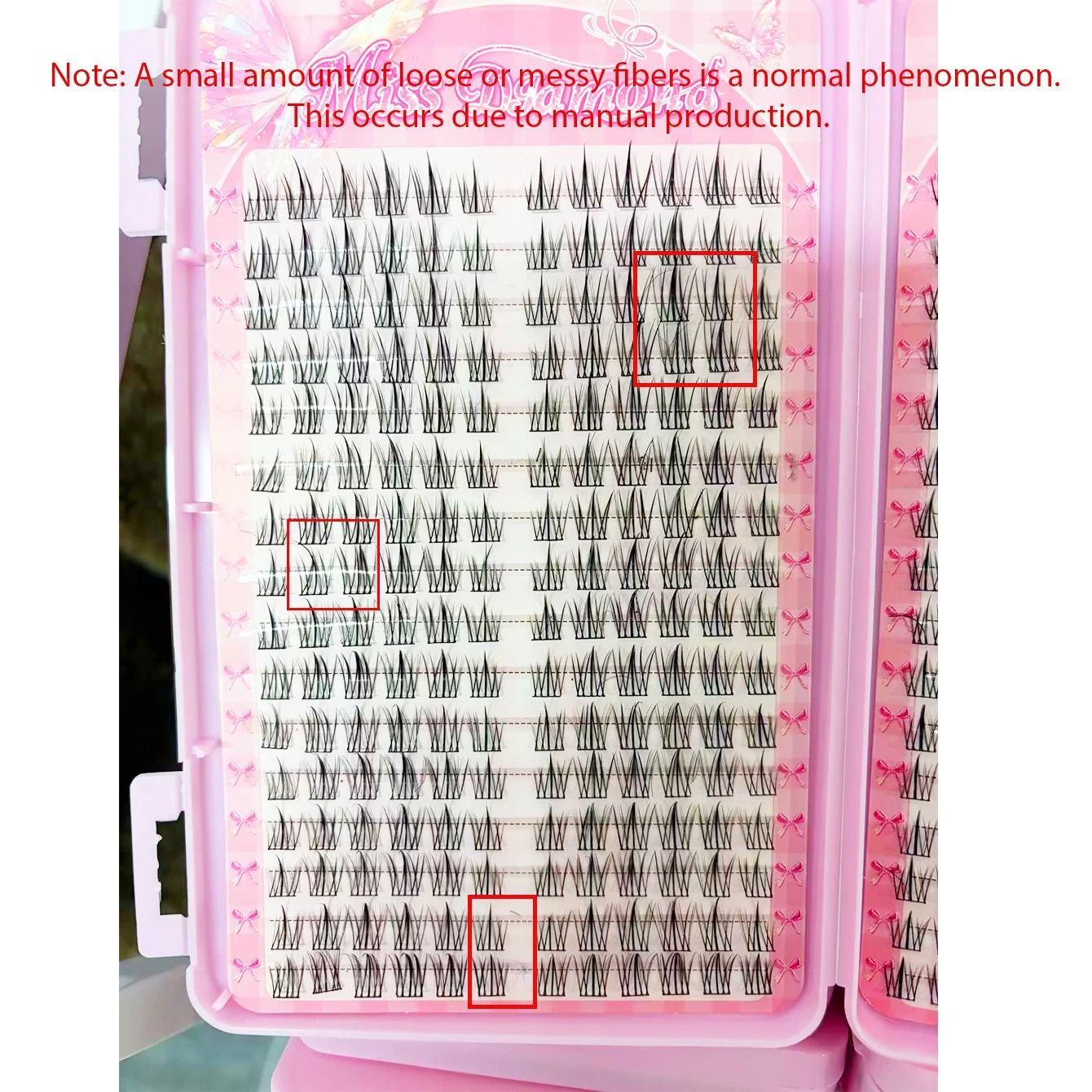 Natural C Curl Cluster False Eyelashes 320 Pieces Lightweight Reusable Lashes