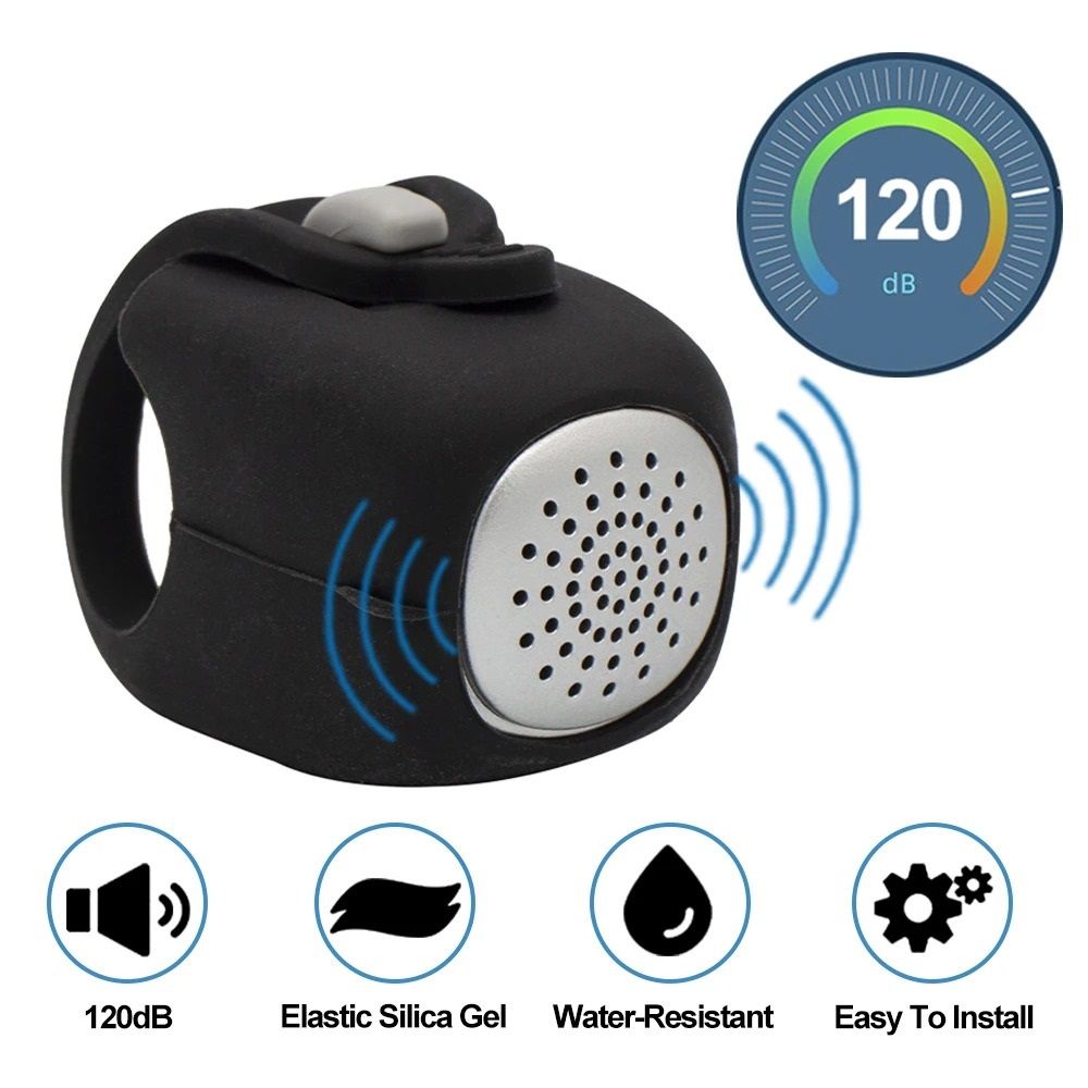 Electric Bicycle Bell with Three Sound Modes for Safe Riding