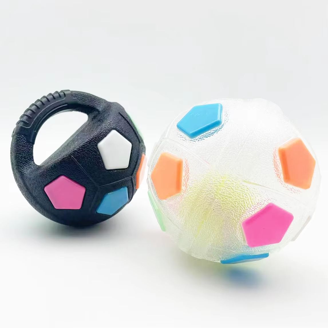 Durable Football and Tennis Ball Shaped Pet Dog Toys