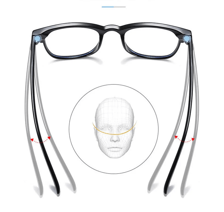 ClearView Classic Transparent Blue Light Blocking Glasses