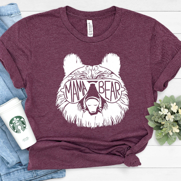 Mama Bear Shirt Mom Life Tee Mothers Day Gift