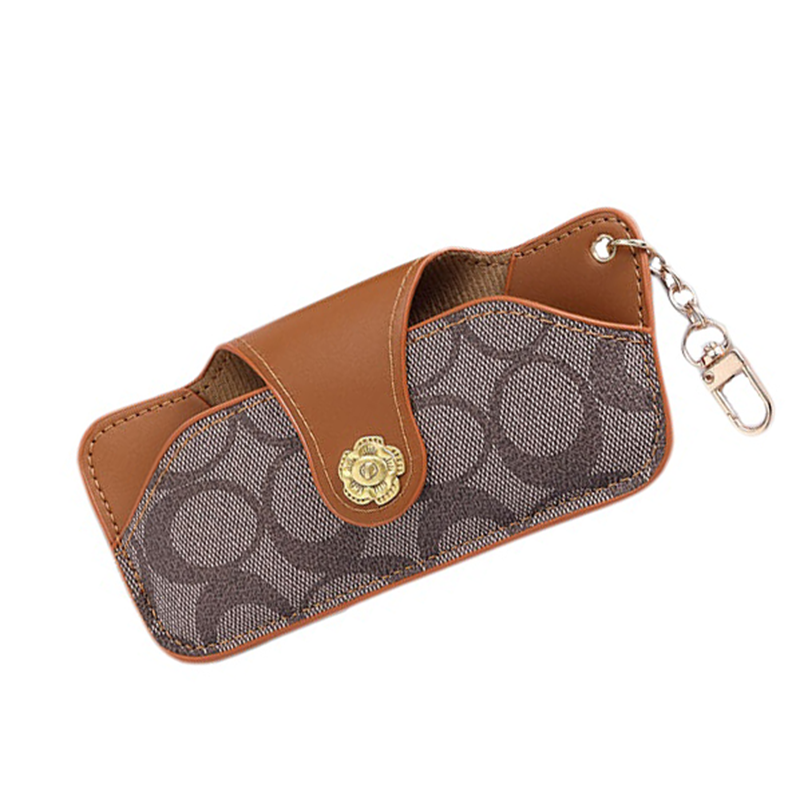 Portable Trendy Eyeglasses Case, Fashion Retro Sunglasses Bag, Drop-proof Storage for Myopia Glasses