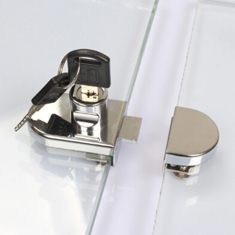 Single Glass Lock Furniture Hardware
