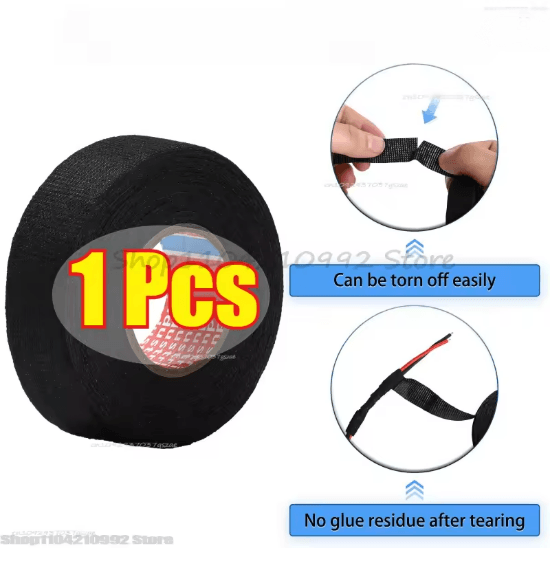 Automotive Cloth Insulating Tape Heat Resistant Waterproof Sealing Tape
