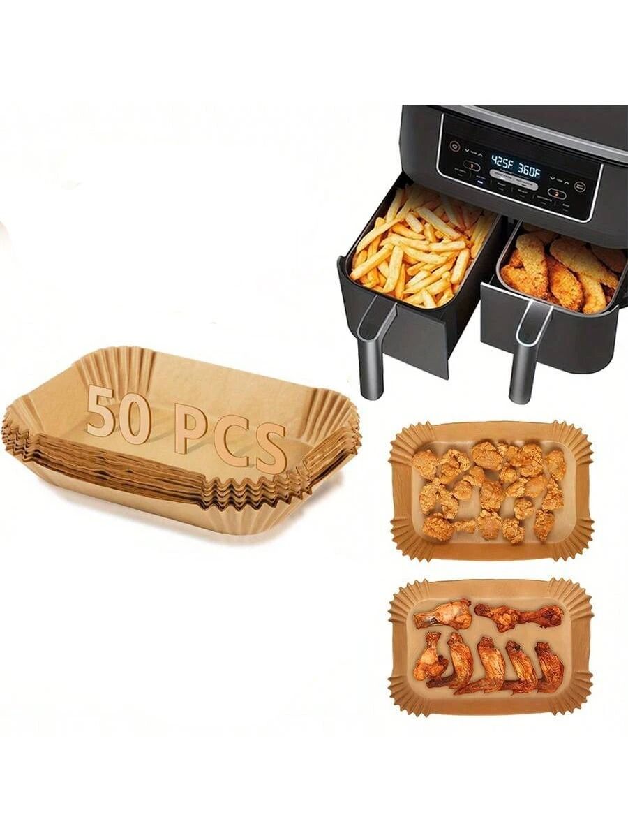 Square Air Fryer Disposable Paper Liners
