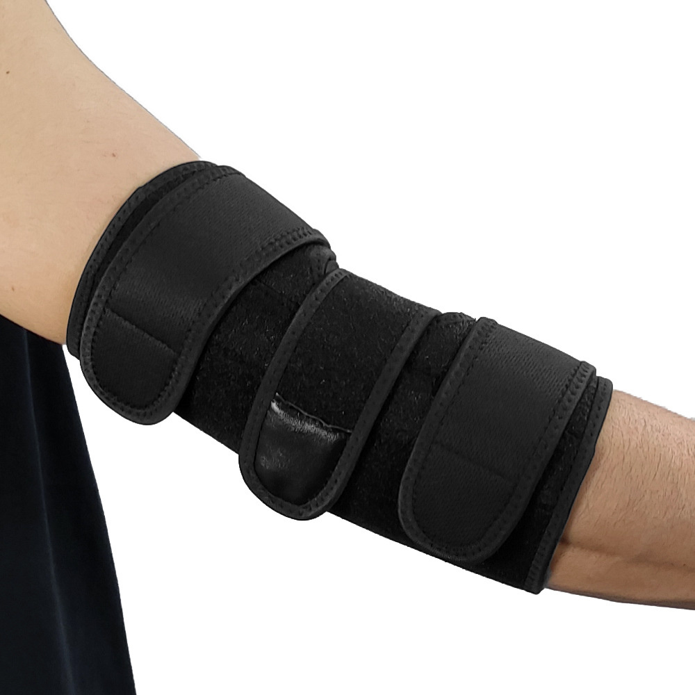 Night Elbow Sleep Support Stabilizer with Elbow Brace Guard, 2 Removable Metal Splints for Tendonitis, Cubital Tunnel