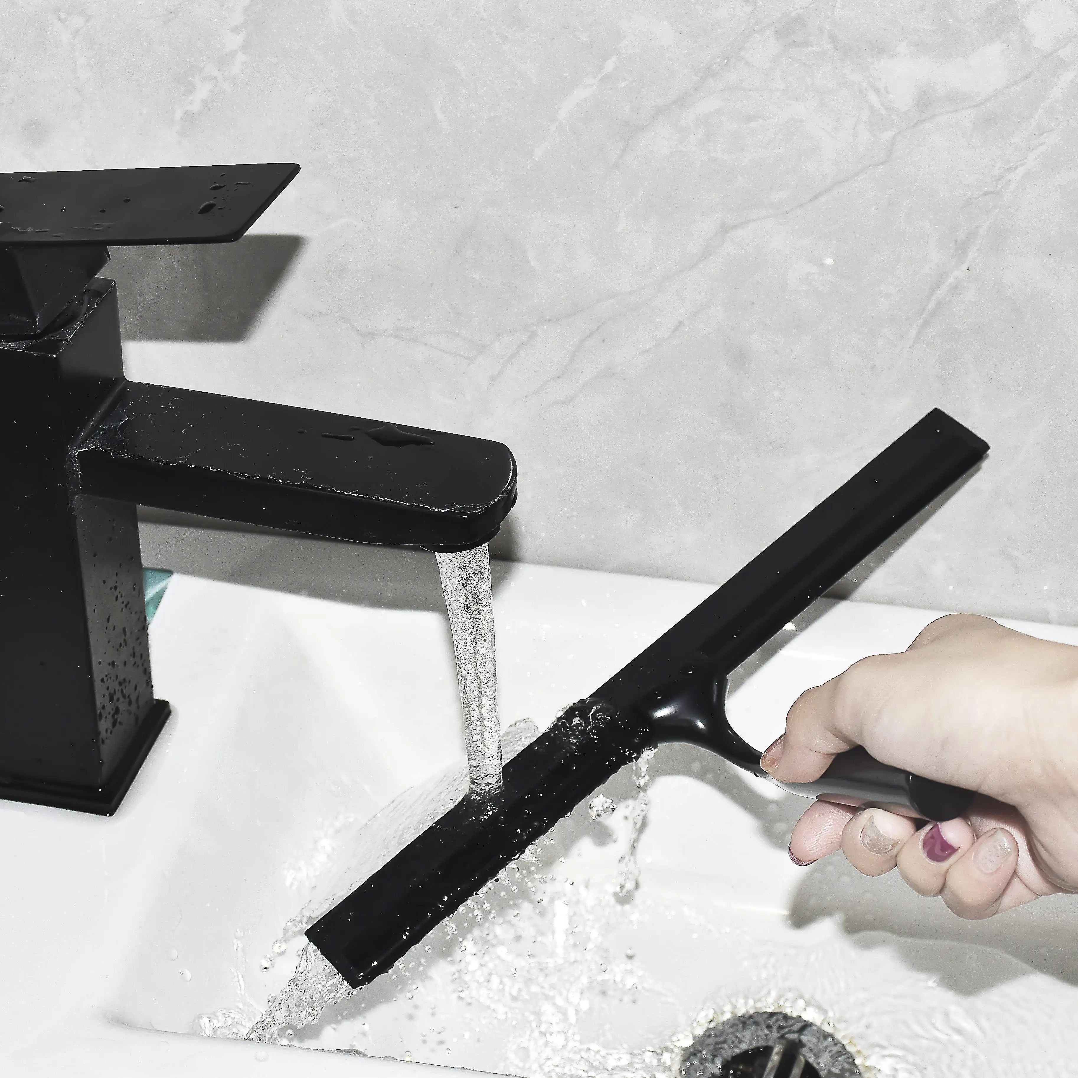 All Purpose Shower Squeegee Silicone Glass Wiper