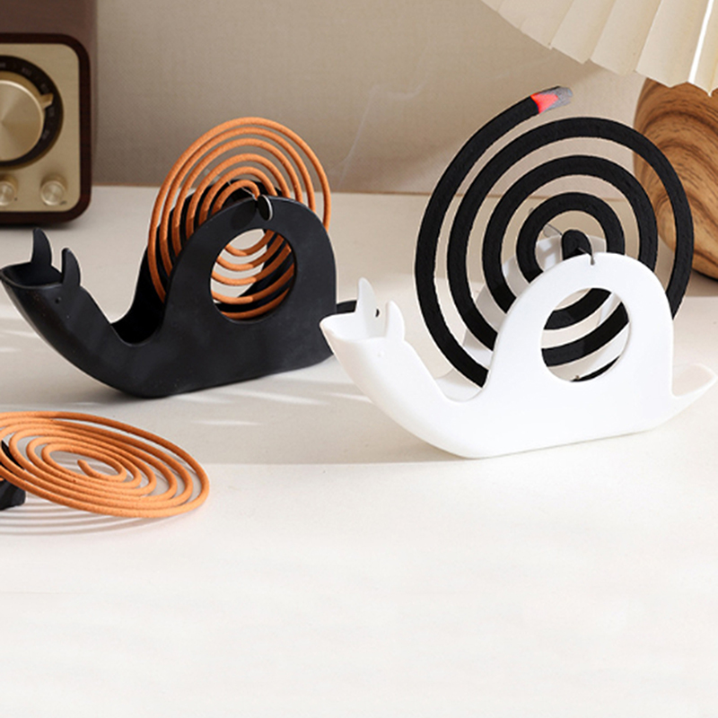 Plastic Mosquito Coil Holder, Repellent Incense Rack, Modern Incense Holders for Household Patio