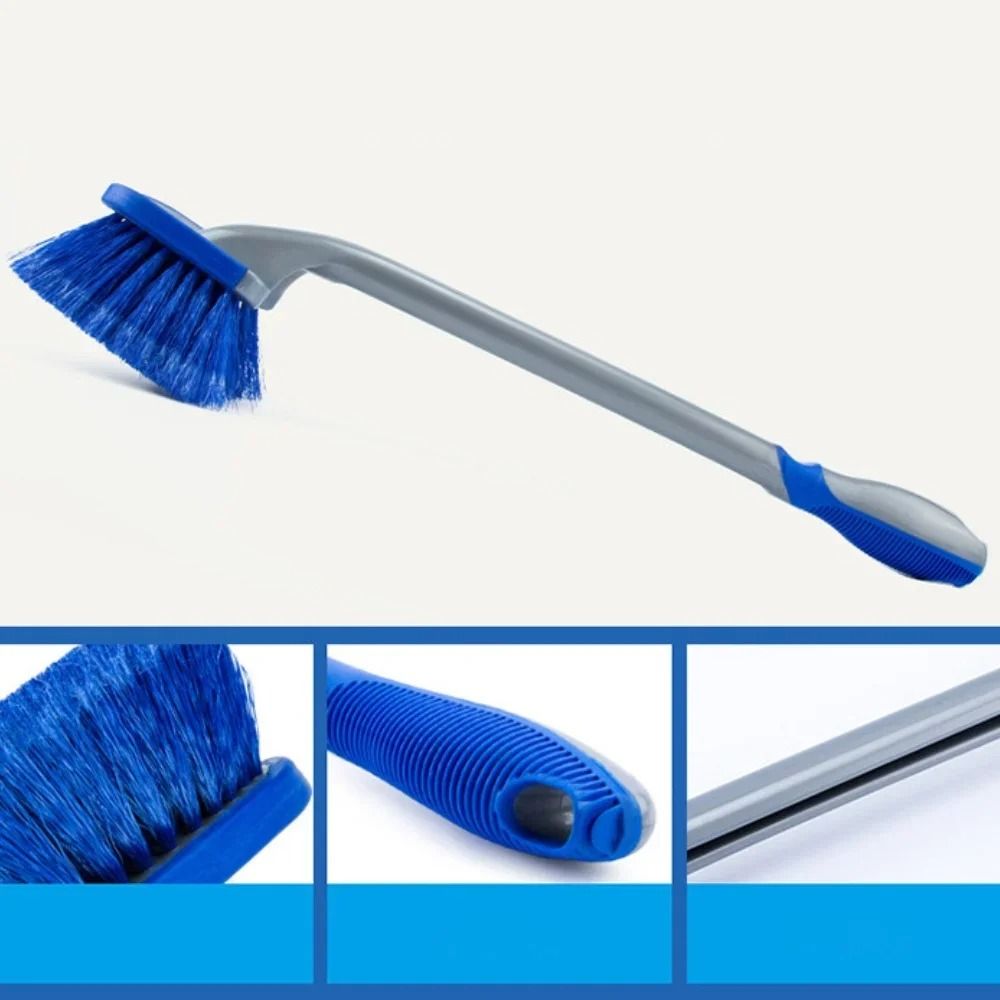 Car Wash Wheel Hub & Tire Brush Combo Tool