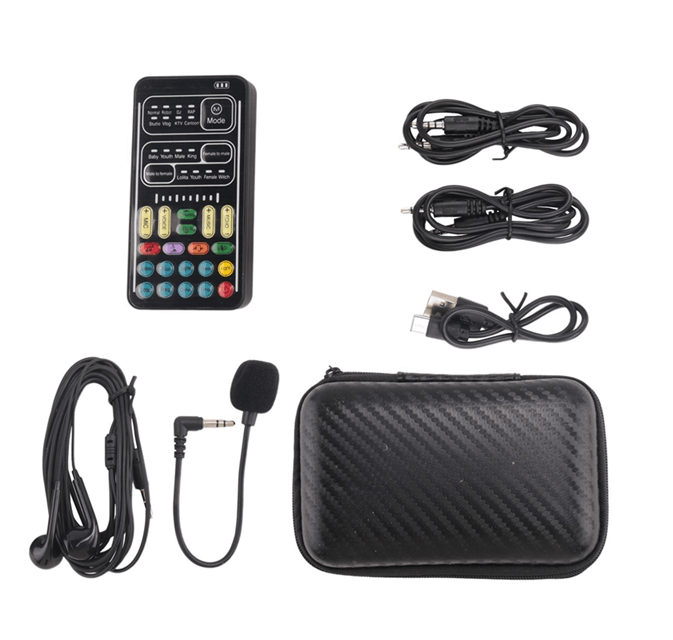 EchoPro i9 Handheld Voice Changer Microphone with Multifunctional Effects