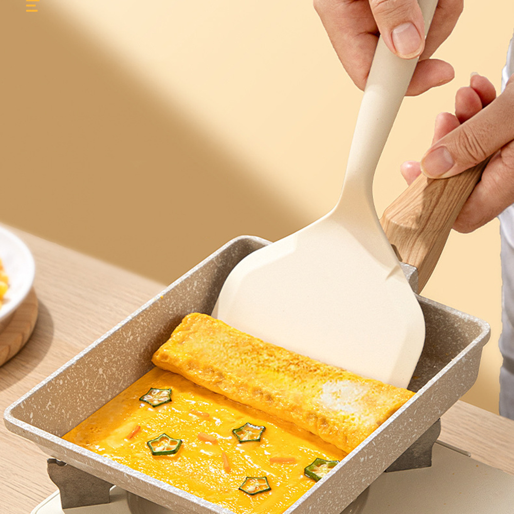 Food Grade Silicone Spatula Non-stick Kitchen Utensils Pizza Steak Baking Tools