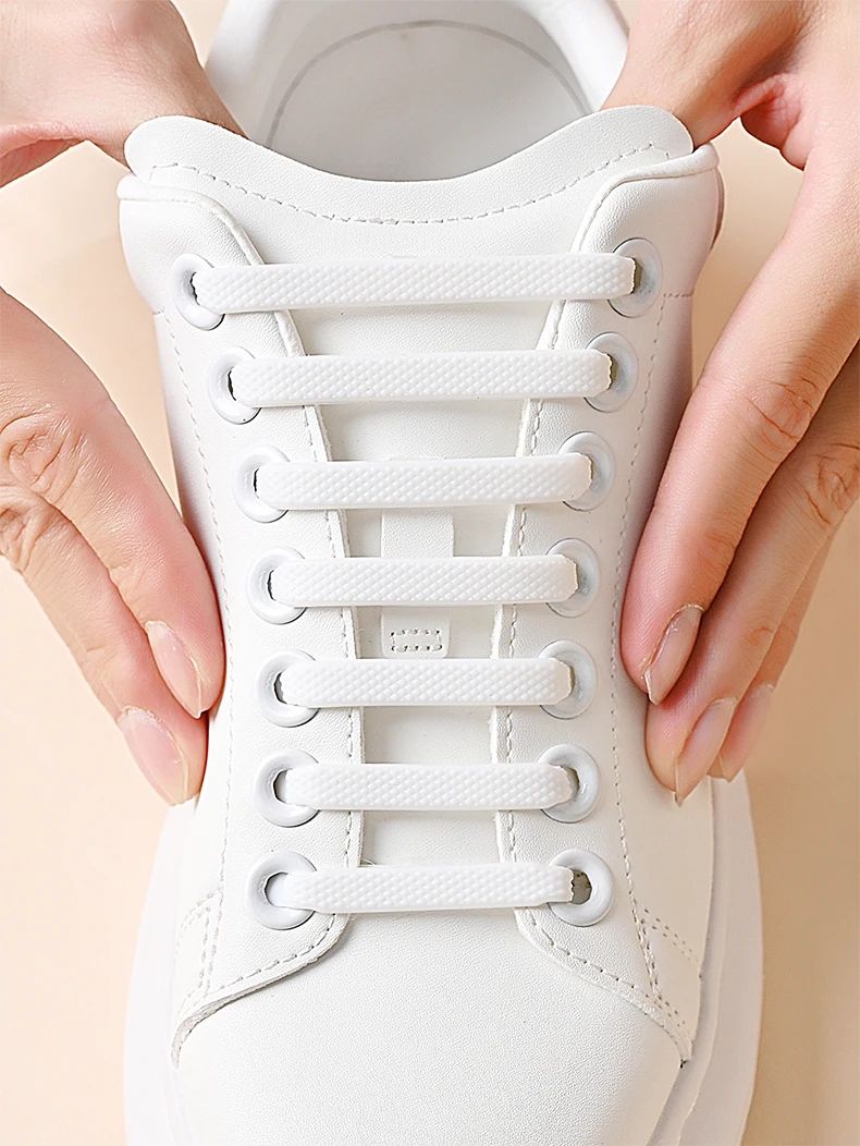 No Tie Elastic Lazy Silicone Laces Rubber Lace