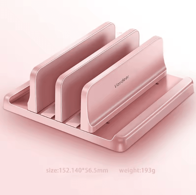 Adjustable Vertical Laptop Stand Holder Space-Saving 4 in 1 Desktop Dock