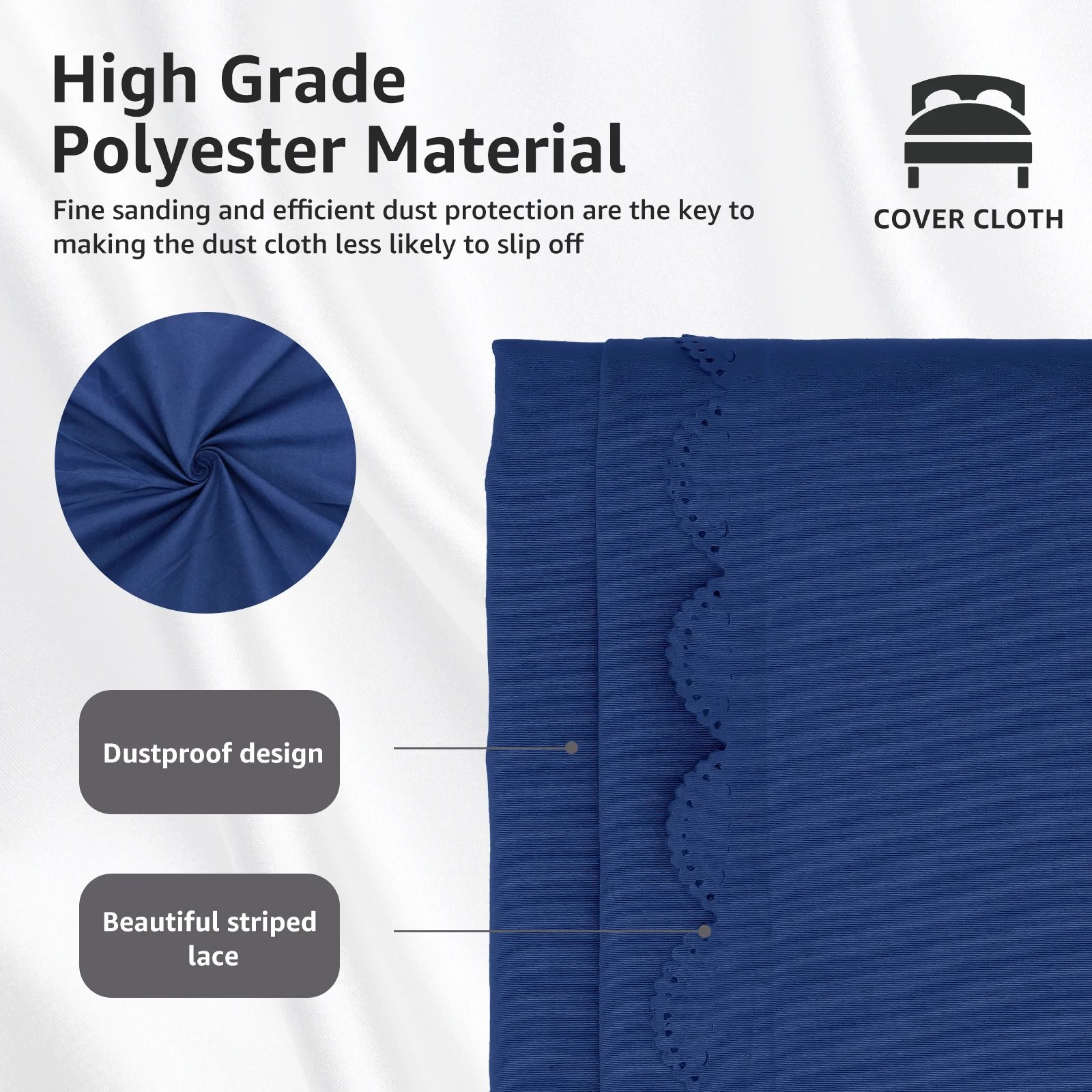 All-Season Waterproof Patio Furniture Cover for Sofa, Bed, Table & Chairs - Outdoor Dust Cover Protector