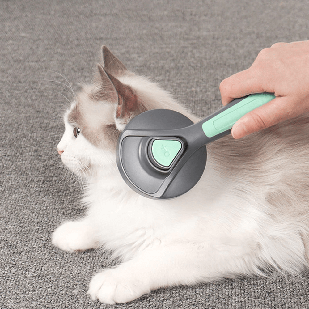 Pet Comb Self Cleaning Brush Professional Dog And Cat Grooming Brush