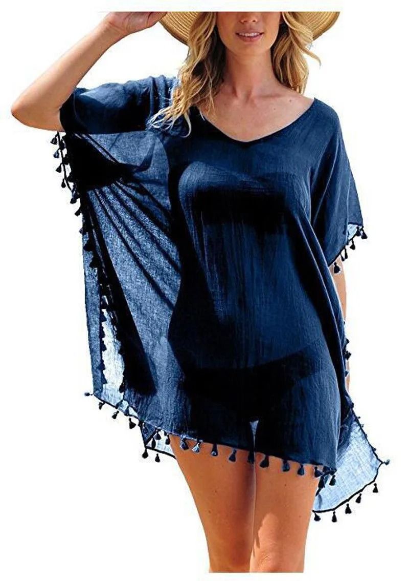 Women Summer Lace Crochet Beach Cover Up