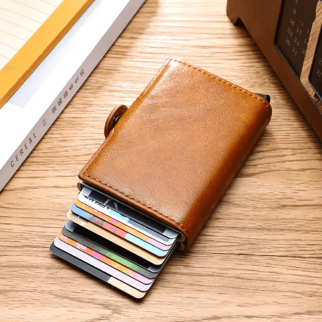 Carbon Fiber Slim Rfid Card Wallet