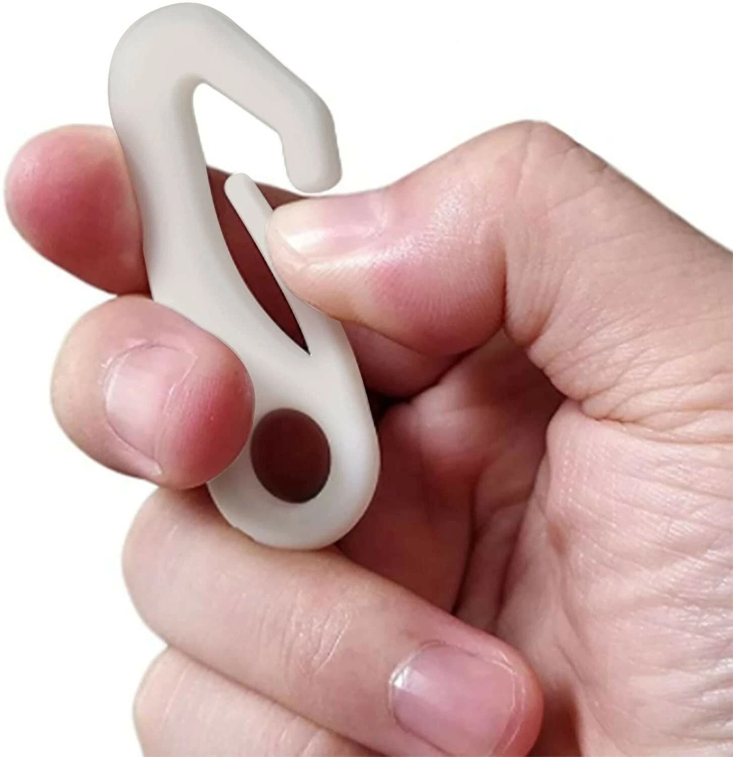 Flag Pole Clip Snap Hook Heavy Duty Nylon Flagpole Accessories for Easy Flag Attachment