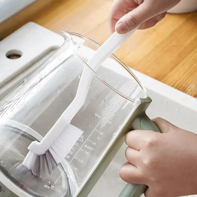 Japanese Sink and Motorcycle Cleaning Brush Long Handle Elbow Design