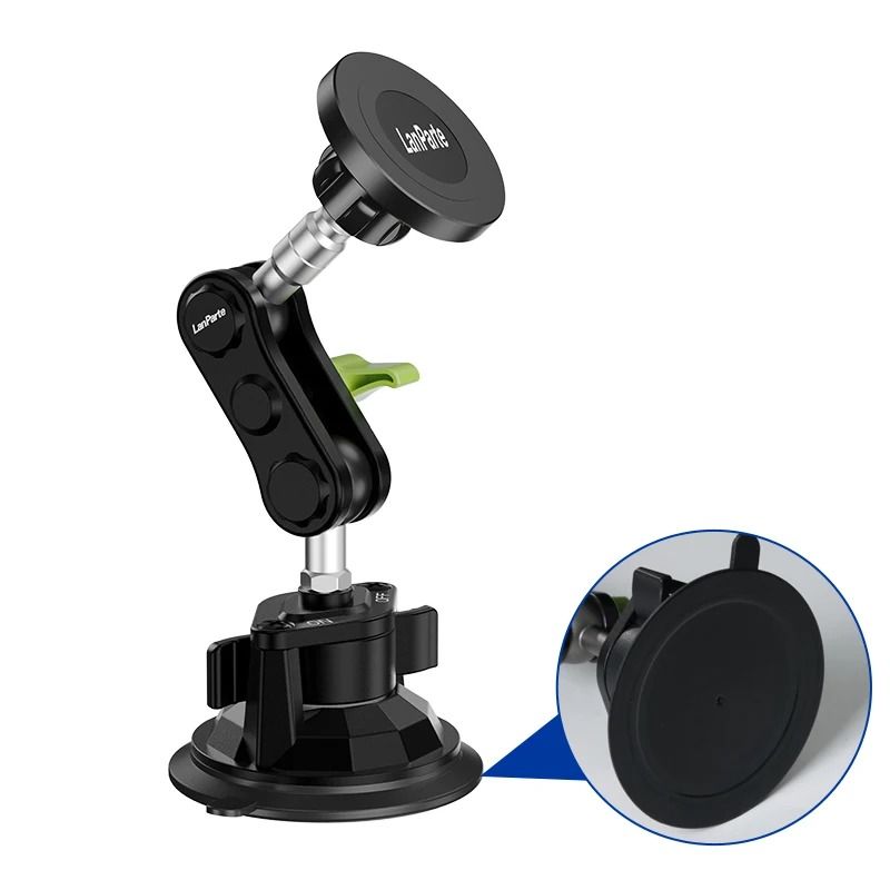 Magnetic Car Phone Holder – Strong 360° Rotatable Dashboard Mount