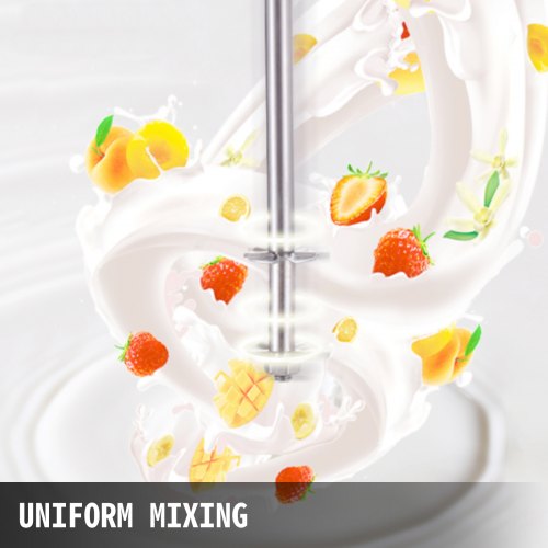 180W Stainless Steel Electric Milkshake Maker, Double Head Commercial Shake Machine with 800ml Cup