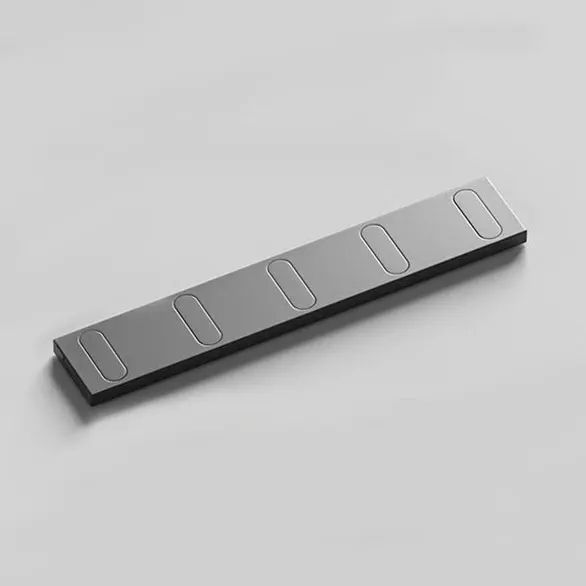 FlexHide Invisible Folding Wall Hooks – Space Aluminum Self-Closing Coat & Towel Hanger